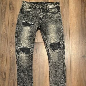 Dark Grey Shadow Flex Jeans